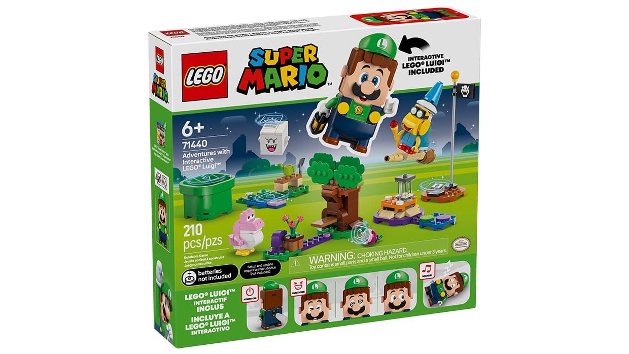 LEGO® Super Mario™ Adventures with Interactive LEGO® Luigi